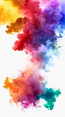 International Colour Day background with copy space area for text. Abstract background. Colorful background. Business and media social background.