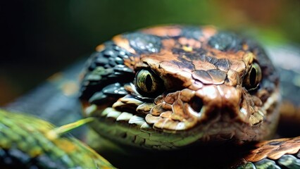 Fototapeta premium close up of a snake