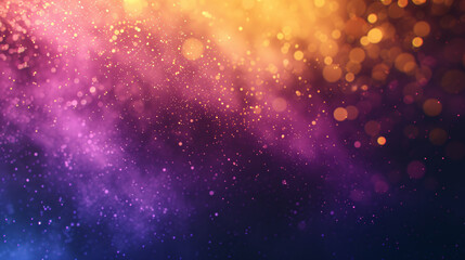 Fototapeta na wymiar Abstract cloud sky Nebula galaxy purple gold background 