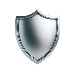 Guardian of the Realm: A Silver Shield Symbolizing Security