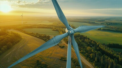 Advanced wind energy technology driving sustainability