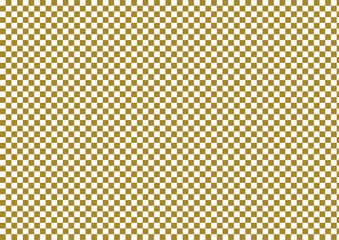 和柄　一松模様　伝統　紋様　金　白　四角　背景　素材