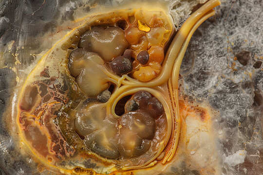 Diseased kidney