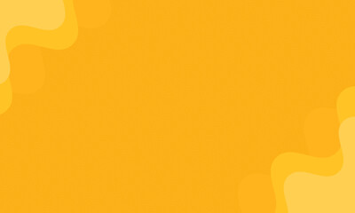 Abstract liquid Orange and yellow template banner with gradient background with vector design