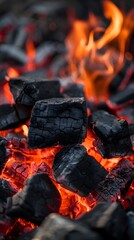 Fiery Coals background