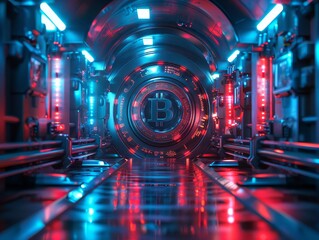 Digital asset vault ultra secure cyber facility for storing digital currencies and valuable data1