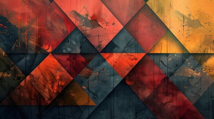 Abstract Geometric Elegance: Colorful Designs