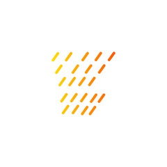 rain gradient icon