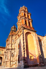 Fototapeta na wymiar Metropolitan Cathedral of San Luis Potosi, UNESCO world heritage in Mexico