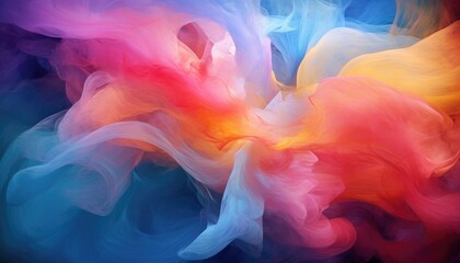 Fototapeta premium Fancy paint. Background consists of fractal color texture