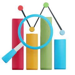 3d Trends Illustration With Transparent Background