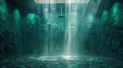the ultimate shower experience - obrazy, fototapety, plakaty