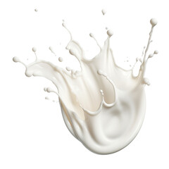 Splash of milk or cream, cut out