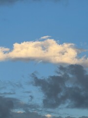 Obraz premium blue sky and clouds