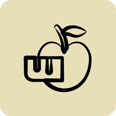 Icon Body Care. suitable for Healthy symbol. hand drawn style. simple design editable. design template