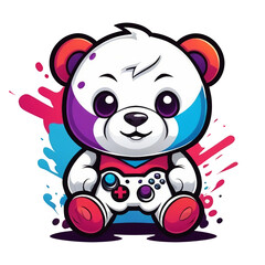 Pandamonium Adorable NintendoLoving Teddy