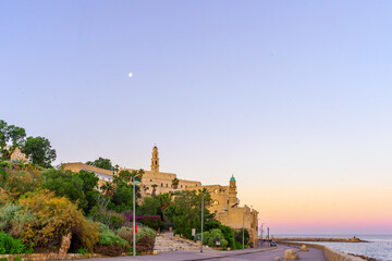 Sunrise view of old Jaffa