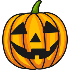 Jack-O-Lantern Sticker