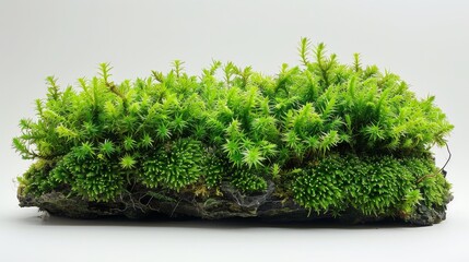 Background of white with carrageen moss - obrazy, fototapety, plakaty