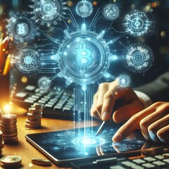 Fintech (financial technology) and blockchain networks drive future technological innovations, offering cutting-edge services for business, finance, and technology