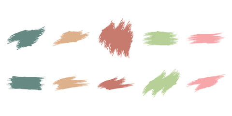 Fototapeta premium Brush Stroke Shape