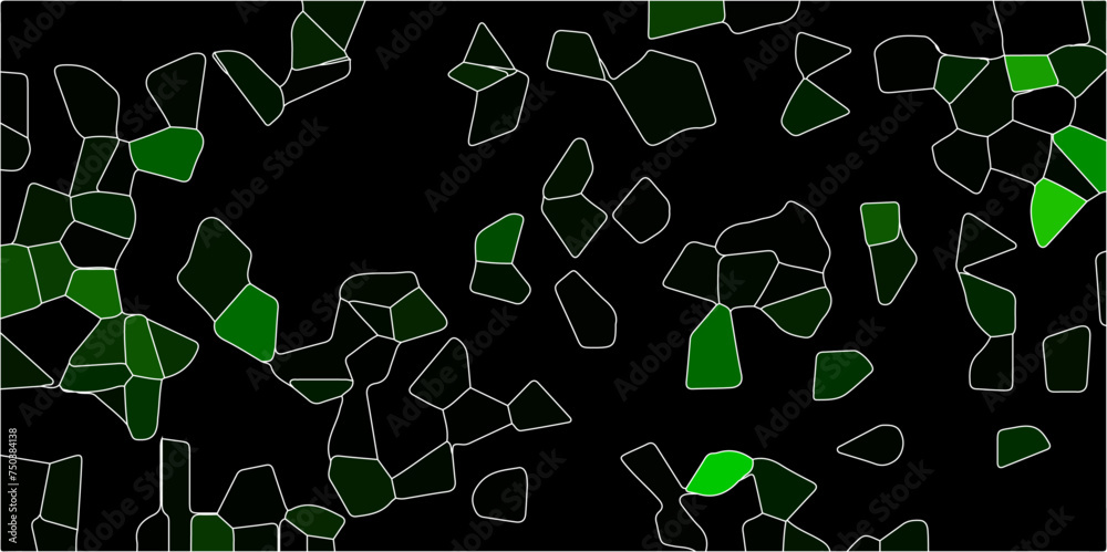 Poster Abstract grid-like backdrop of hexagon tiles in architecture and construction, resembling a seamless honeycomb pattern in a 3D geometric structure. Backdrop of hexagon tiles in architecture and const