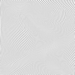 Abstract disappearing background. Perforation distorted dotted background. Background with transparency effect. Abstract background consisting of small dots.