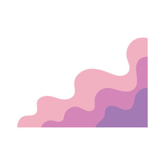 Abstract Corner Decoration