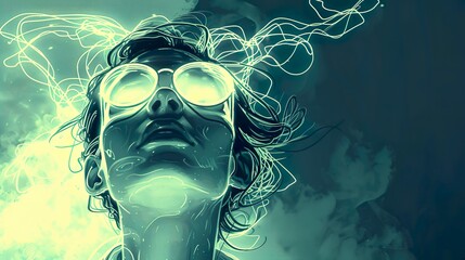neon glow: youthful energy in lines