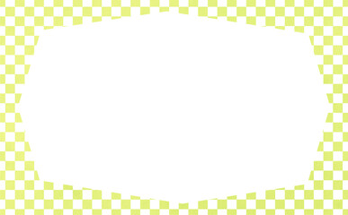 水彩パターンフレーム