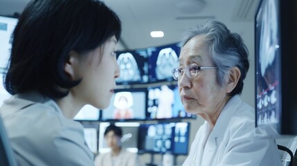 Obraz premium Digital healthcare consultations. Accessibility of medical expertise showcased in modern setting.