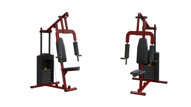 isolated, Chest, Shoulder, Traps, Pecs, Rear Delts, Upper Back Functional Trainer