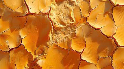 Cracked sand in morocco africa desert abstract macro