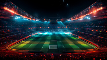 stadium for soccer tournament