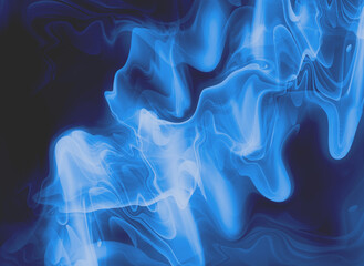 Abstract blue smooth shapes texture background. Blue pattern with artistic design abstract digital background