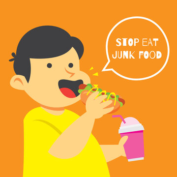 Eat healthy, do sport for health children poster design series