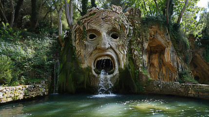 Randurias fountain Jrica Spain