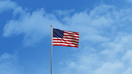 American fighter aircraft producing smoke with a flag color