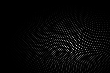 Perforation distorted dotted background. Background with transparency effect. 
Abstract background consisting of small dots. Abstract disappearing background.
