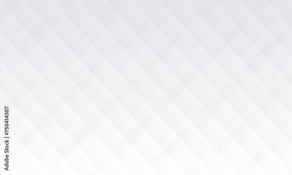 Aufkleber Modern minimal white background. Abstract geometric white and gray color pattern.  Creative clean flat banner. Simple polygonal layout template with gradient color geometric texture design. 