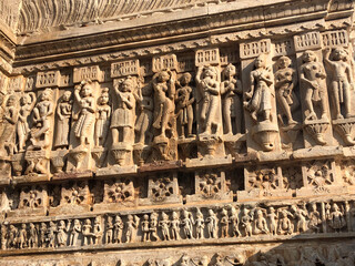 Ranakpur Temple in Pali, Rajasthan, is dedicated to Jain Tirthankara Rishabhanatha. This temple is famous for experimental love-making scenes and other sexual practices on the panels of temple walls