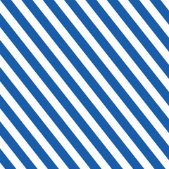 Striped background with horizontal straight blue and white stripes. Seamless and repeating pattern.  vector file illustration.