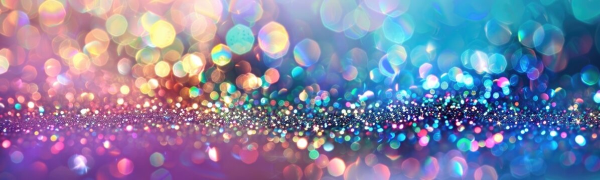 Colorful glitter sparkle background 