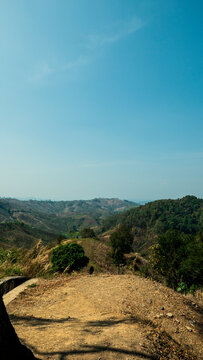view from the mountain