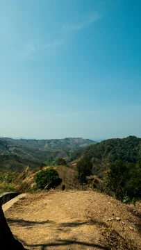 view from the mountain