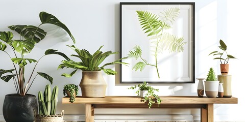 Elegant Interior Greenery Display Inspiration