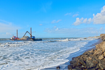 K&uuml;sten- und Uferschutzarbeiten, Insel Borkum