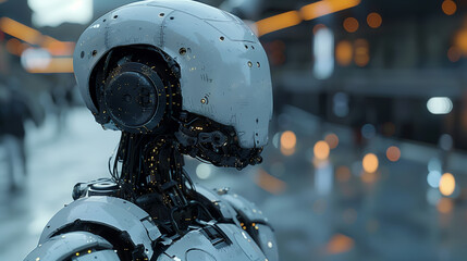 Fototapeta premium Robots the future