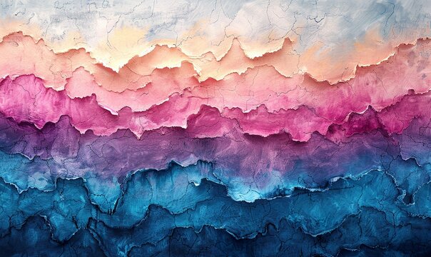 Fototapeta watercolor wall texture