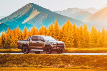 A Modern and Utility Pickup Truck for Your Off-Road Adventures and Travels